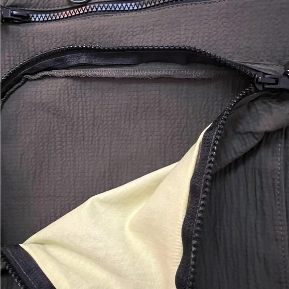 New Zara Olive Green Utility Vest Size Small - Picture 3 of 7